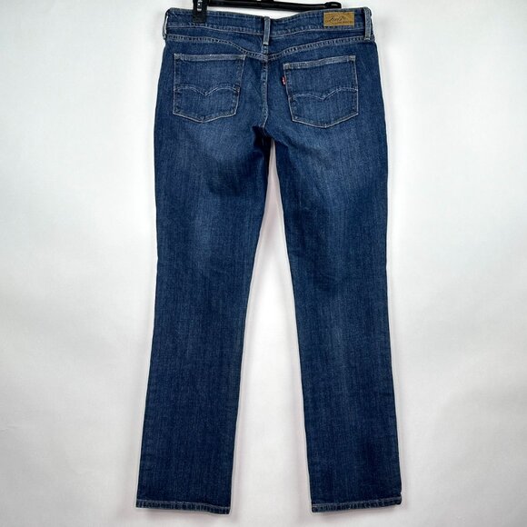Levi's San Francisco | Demi Curve Straight Leg Jeans | Mid-Rise Denim Size 12/31 - Picture 14 of 16